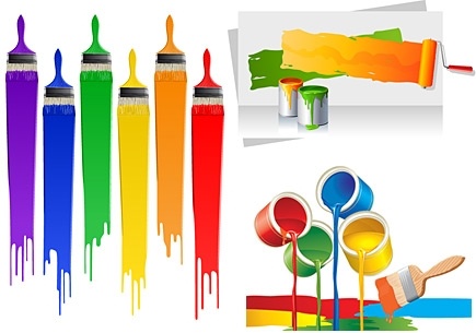 paint_brushes_vector_collection_146760